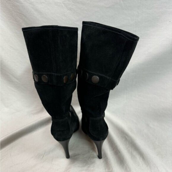 Pedro Garcia Suede Boot Black - Picture 2 of 6